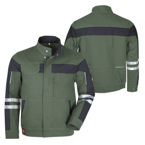 Bundjacke ecoFlex +Refl. 17353 oliv/schwarz