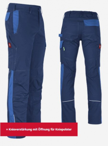 Bundhose ecoFlex marine/blau