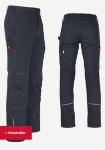 Bundhose uni ecoFlex schwarz