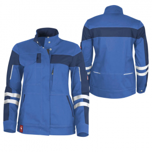 Damenjacke ecoFlex +Refl. 17353 blau/marine