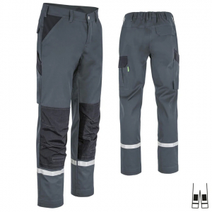 Bundhose ecoLight +KT +Ref17353 dunkelgrau/schwarz