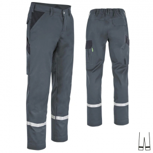 Bundhose ecoLight +Ref 17353 dunkelgrau/schwarz