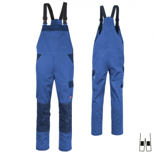 Latzhose ecoLight +KT blau/marine