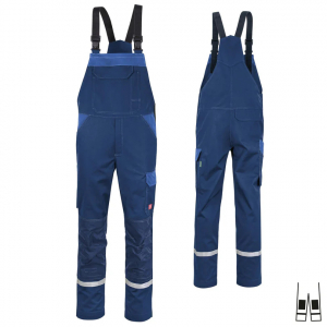 Latzhose ecoLight +KT +Ref 17353 marine/blau