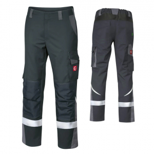 Bundhose ecoRover +Refl. 17353 schwarz/grau