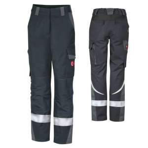 Damen Bundhose ecoRover +Refl.17353 schwarz/grau