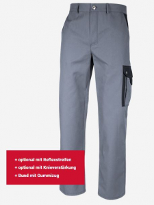 Bundhose Top Runner grau/schwarz