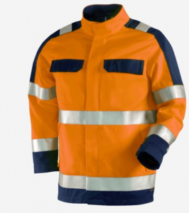 Jacke HighVisMulti leicht +CH warnorange/marine