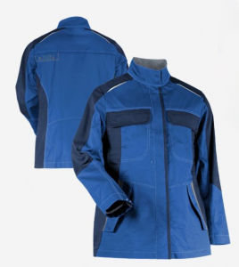 Damenjacke ecoRover Safety +CH blau/marine/grau