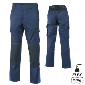 Bundhose eRove Safety Flex +CH marine/schwarz/blau