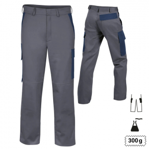 Bundhose Multinorm +BT+CH grau/marine