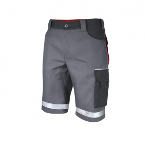 Shorts Elements +Refl. 17353 grau/dunkelgrau/rot