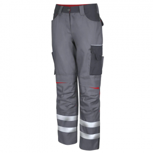 Damenhose Elements+Ref 17353 grau/dgrau/rot