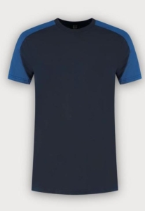 Tricorp T-Shirt Bicolor Redefined, Ink-Royalblue