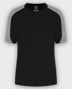 Tricorp T-Shirt Bicolor Redefined Damen, Black-Grey