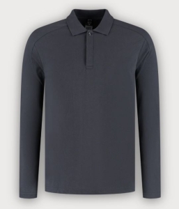 Tricorp Poloshirt Langarm Redefined, Anthracite