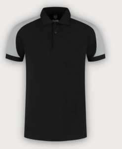 Tricorp Poloshirt Bicolor Redefined, Black-Grey