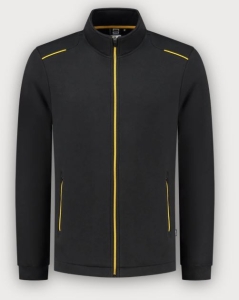 Tricorp Sweatjacke Accent, Black-Yellow