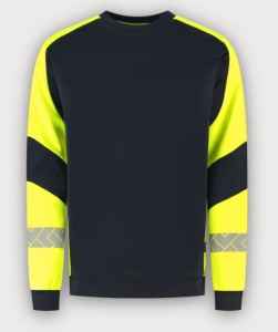 Tricorp Warnschutz Sweatshirt Reflective Redefined, Ink-Fluor Yellow