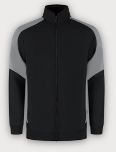 Tricorp Sweatjacke Bicolor Redefined, Black-Grey