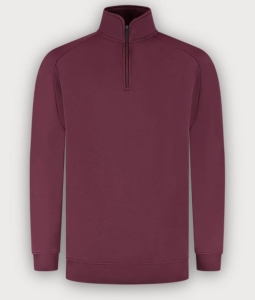 Tricorp 1/4 Zip Sweatshirt Redefined, Bordeaux