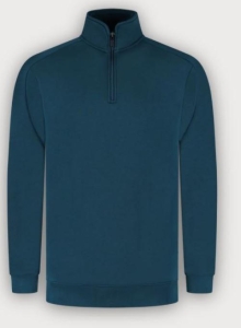 Tricorp 1/4 Zip Sweatshirt Redefined, Teal
