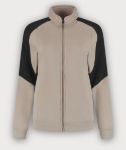 Tricorp Sweatjacke Bicolor Redefined Damen, Sand-Black