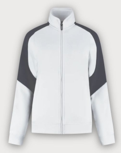 Tricorp Sweatjacke Bicolor Redefined Damen, White-Anthracite