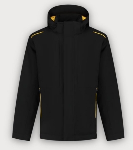 Tricorp Softshelljake Winter Tech Shell Accent, Black-Yellow