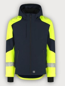 Tricorp Warnschutz Winterjacke Ripstop Reflective Redefined, Ink-Fluor Yellow