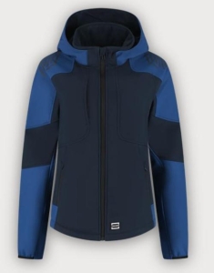 Tricorp Softshelljacke Kapuze Bicolor Redefined Damen, Ink-Royal Blue