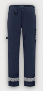 Tricorp Arbeitshose Funktionelle Stretch Reflective Redefined, Ink-Fluor Yellow