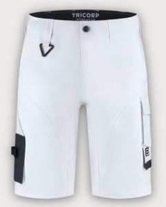Tricorp Arbeitsshorts 4-Way Stretch Redefined, White