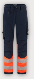 Tricorp Warnschutz Arbeitshose Funktionelle Stretch High Vis Redefined, Ink-Fluor Orange