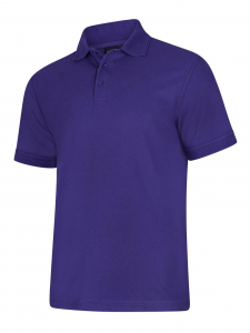 Uneek-Clothing-Deluxe Poloshirt, purple