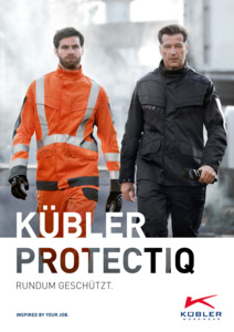 Kübler<br/><strong>PROTECTIQ</strong><br/>2019/22 Logo