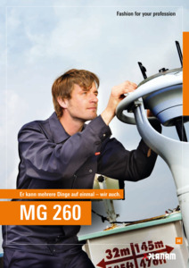 Planam<br/><strong>MG 260</strong><br/>2018/22 Katalog