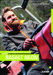 Planam<br/><strong>Basalt Neon</strong><br/>2018/23 Katalog
