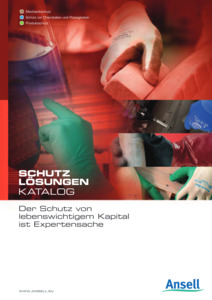Ansell Schutz Lsungen Katalog Katalog